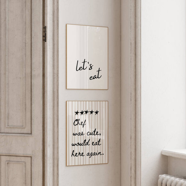 Kitchen Gallery Set of 6 Prints