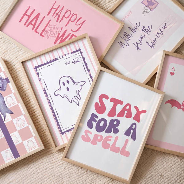 Pinkoween Set of 15 Prints