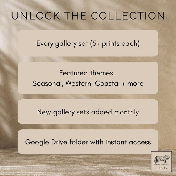 Ultimate Wall Art Mega Bundle | Lifetime Access to 500+ Prints & Growing