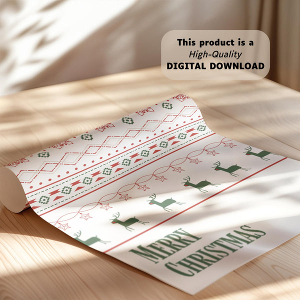 Western Christmas Set of 15 Prints