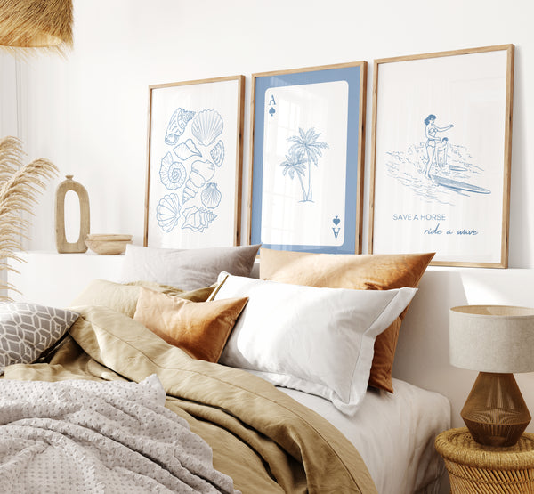 Coastal Cowgirl Set of 15 Prints