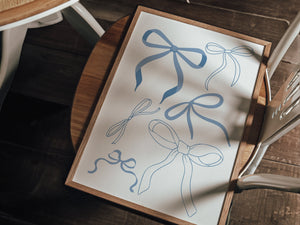 Coquette Bows Print
