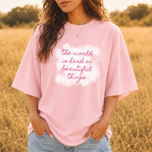 Beautiful Things Light Pink Graphic Tee