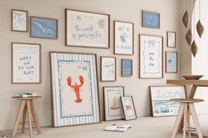 Coastal Set of 15 Prints