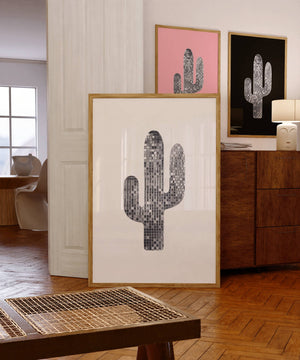 Disco Cactus Print