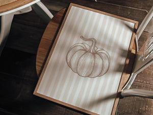 Beige Happy Fall Y'all Set of 3 Prints