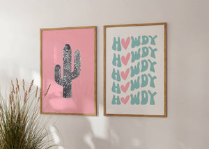 Disco Cowgirl Set of 3 Prints