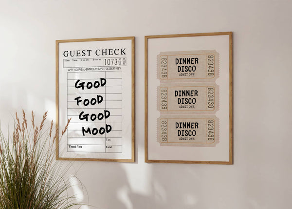 Kitchen Gallery Set of 6 Prints