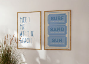 Coastal Cowgirl Set of 5 Prints