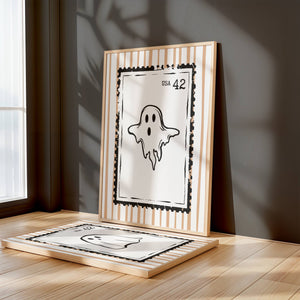 Ghost Stamp Set of 3 Prints