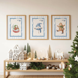 Winter Set of 15 Prints