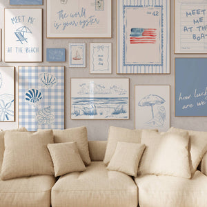Coastal Set of 15 Prints