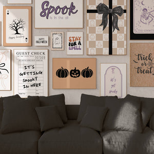 Halloween Set of 15 Prints