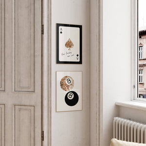 Retro Cowhide Set of 3 Prints