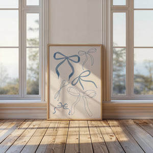 Blue Walk by Faith Set of 3 Prints