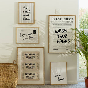 Bathroom Gallery Set of 6 Prints