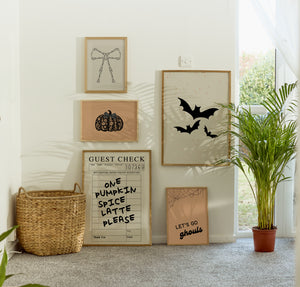 Moody Halloween Set of 15 Prints