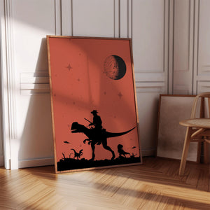 Space Cowboy Print