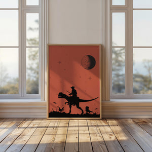 Space Cowboy Print
