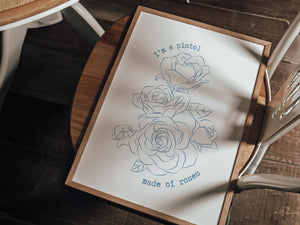Made of Roses Print