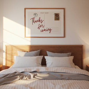 Thanks For Coming Print