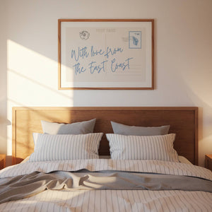 With Love From The Coast Print