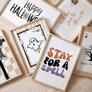 Halloween Set of 15 Prints