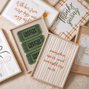 Fall Set of 15 Prints