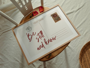 Be Still And Know Print