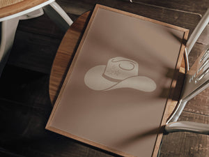 Cowboy Hat Print