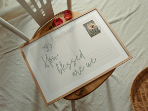 How Blessed Are We Postcard Print