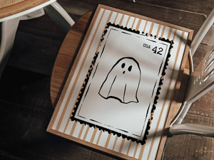 Ghost Stamp Set of 3 Prints