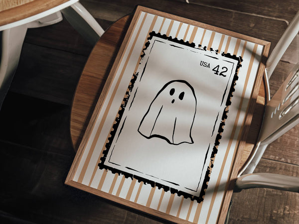 Ghost Stamp Set of 3 Prints