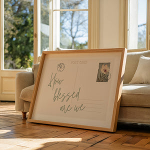 How Blessed Are We Postcard Print