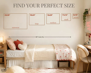 Custom Dorm Postcard Print