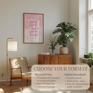 Pretty & Smart Set of 2 Prints