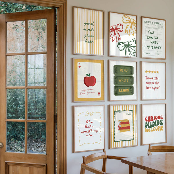 Classroom Set of 15 Prints