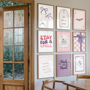Pinkoween Set of 15 Prints