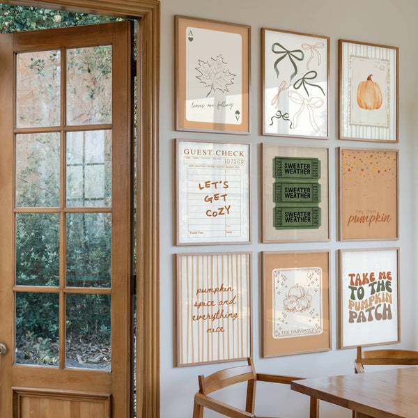 Fall Set of 15 Prints
