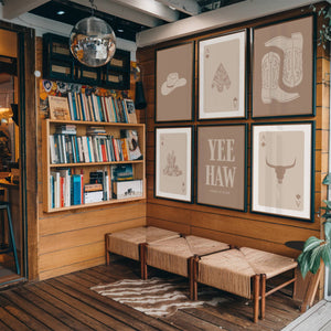 Neutral Western Set of 6 Prints