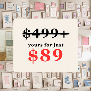 Entire Shop Digital Print Vault | Lifetime Access to 1,500+ Prints