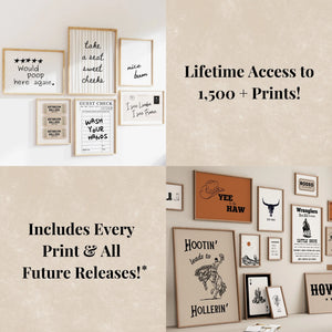 All-Access Digital Print Vault | 1,500+ Prints