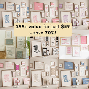 Ultimate Wall Art Mega Bundle | Lifetime Access to 1,000+ Prints & Growing