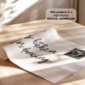 Kitchen Gallery Set of 6 Prints