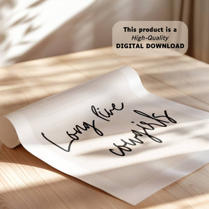 Long Live Cowgirls Postcard Print