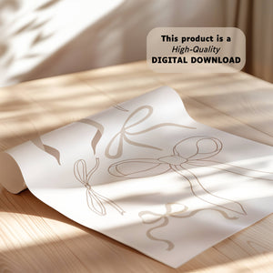 Beige Cowgirl Set of 15 Prints