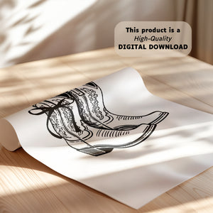 Long Live Cowgirls Coquette Set of 3 Prints