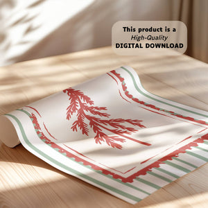 Christmas Stamp Set of 3 Prints