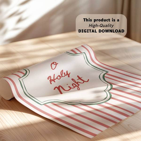 O Holy Night Print