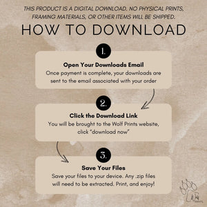 New Year's Guest Check Print